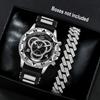 Fashion Men Stainless Steel Watch Luxury Quartz Wrist Watch Business Watches Man Clock Male Bracelet Wristwatch
