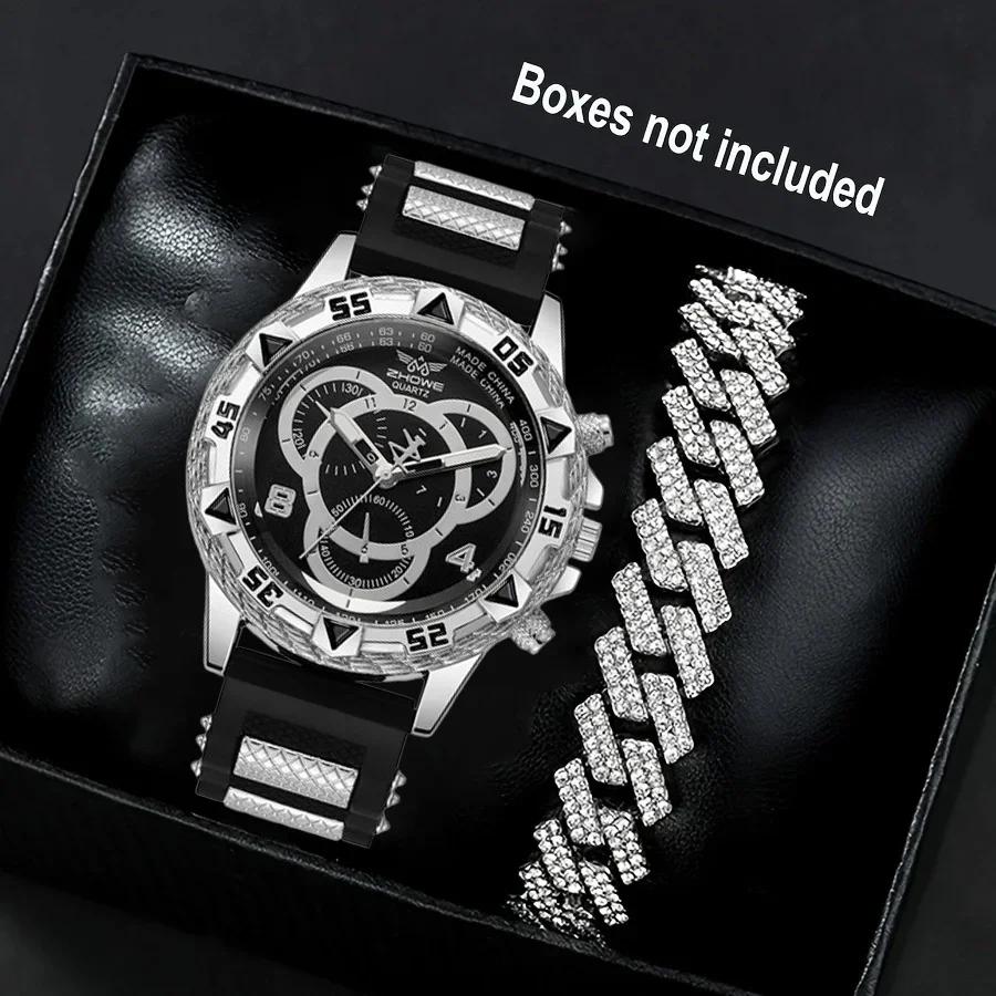 Fashion Men Stainless Steel Watch Luxury Quartz Wrist Watch Business Watches Man Clock Male Bracelet Wristwatch
