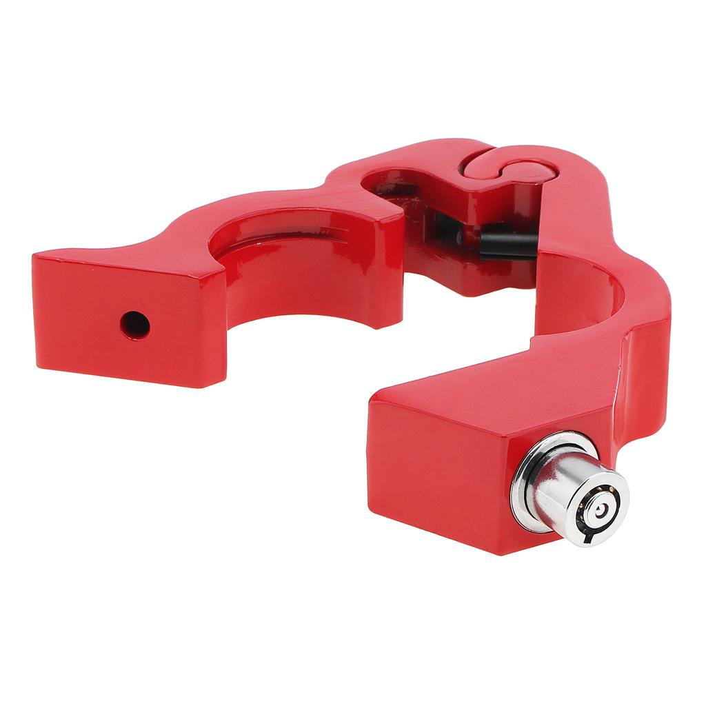 1piece Heavy Duty Adjustable Anti Theft Handlebar Lock for Motorcycles Mopeds Sports Bikes Scooters and ATVs with 2 Keys