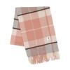 RECLOW RECLOW LAND 100% Cashmere Check Muffler Pink