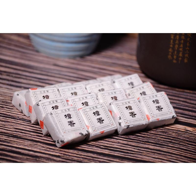 500g Camphor Puerh Ripe Tea Small Square Brick Yunnan Mini Small Tuo Menghai Tea