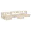 VidaXL Garden Lounge Set Pallet 8 Pcs Impregnated Spruce Wood