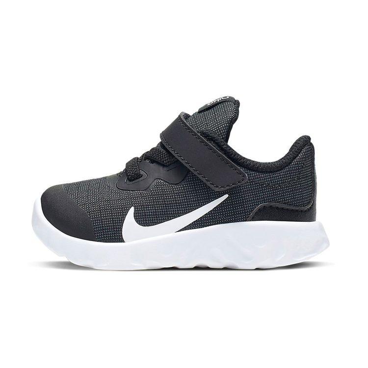 Nike Explore Strada Slip Resistant Lightweight Cushioning Low top Running Shoes Black Infant And Toddler CD9021-002