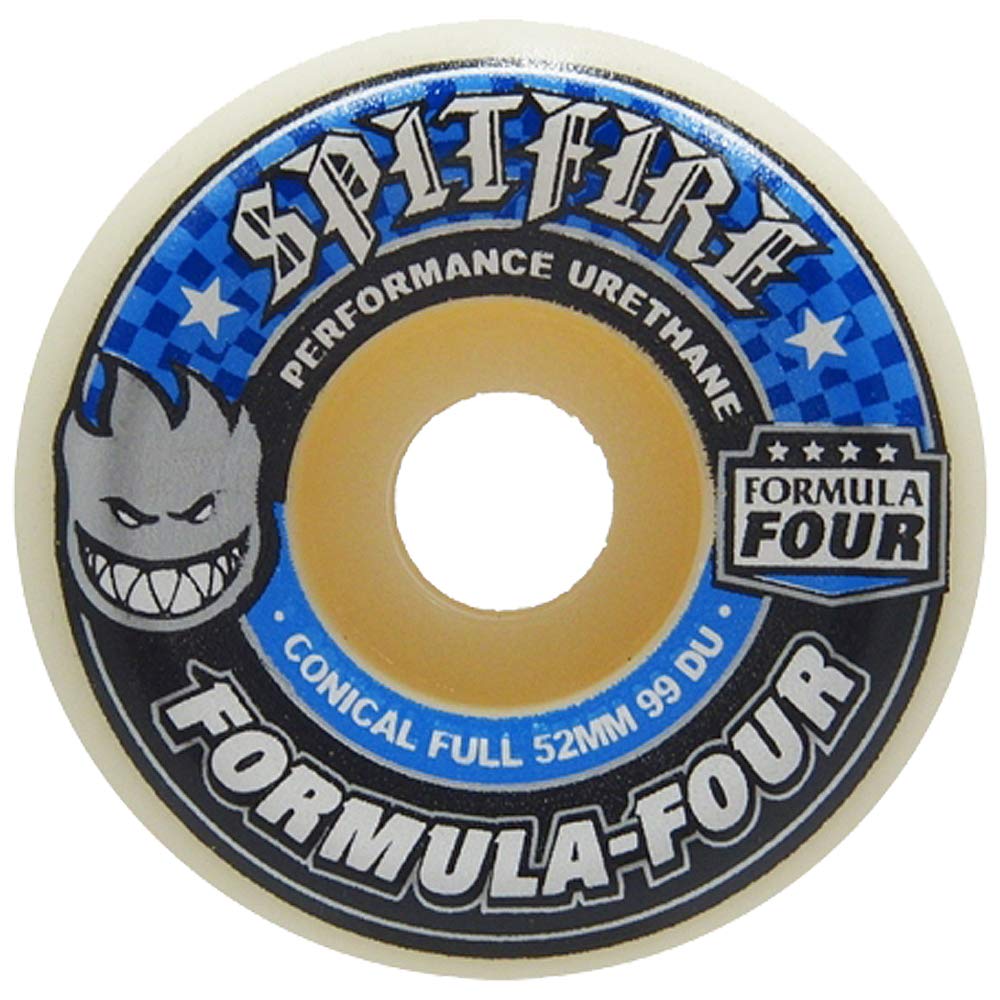 

SPITFIRE F4 99 DURO CONICAL FULL 52mm Skateboard Wheels
