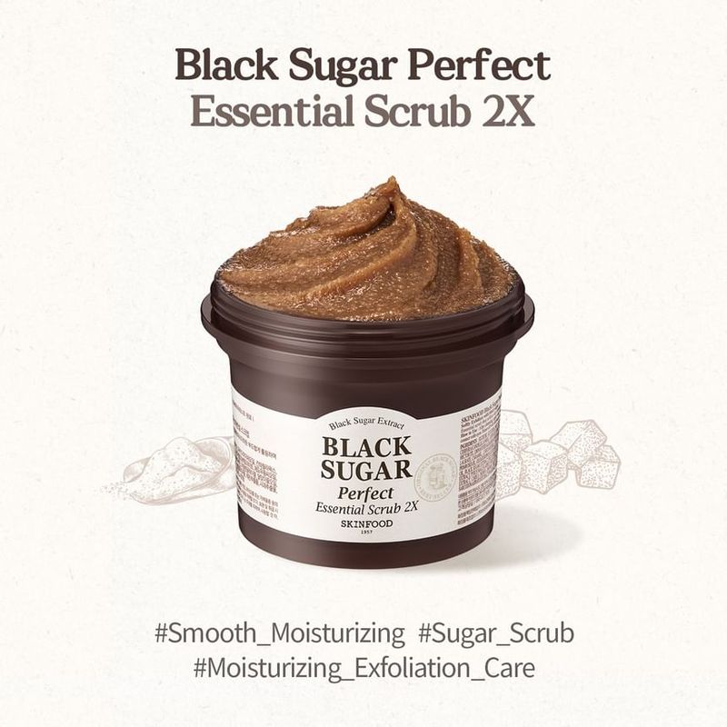 SKINFOOD - Black Sugar Perfect Essential Scrub 2X