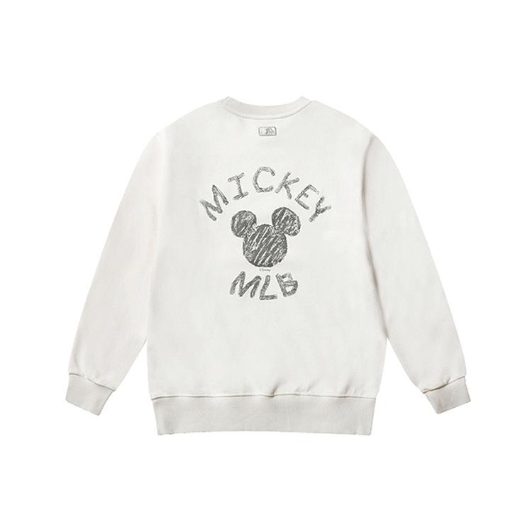 MLB Long Sleeved Sweatshirt Unisex Ivory White 31MTK1041-50I S