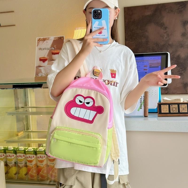 Trendy Urban Chic Dinosaur Backpack For Men And Women Fashionable Nylon Bag