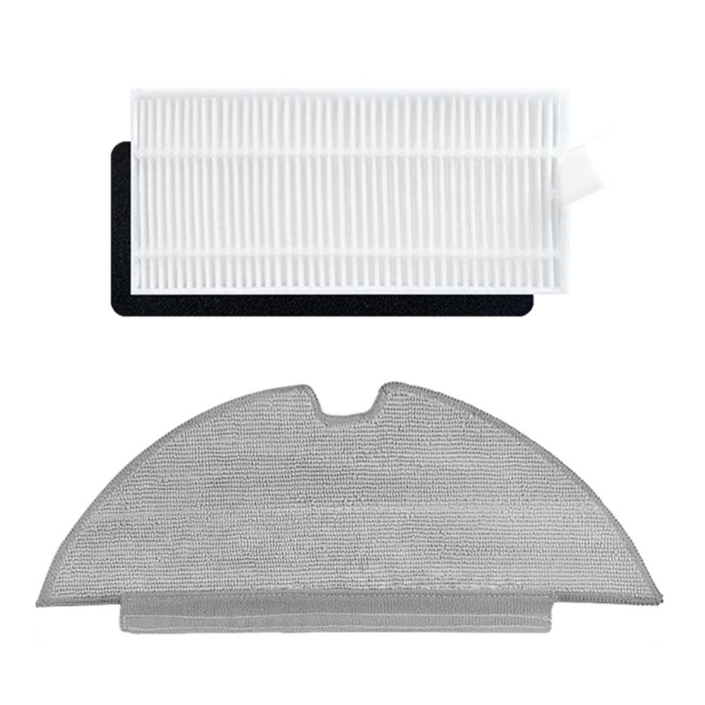 1 Set For RoboVac LR30 For Hybrid/LR30 For Hybrid+ LR20 Mopping Cloth Filter Kit Vacuum Cleaner Accessories To Replace