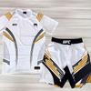 Σετ Προπόνησης MMA BJJ Πυγμαχικής Kickboxing Ανδρικό Γυναικείο T-shirt Κοντομάνικο Σορτς Αθλητικά Ρούχα Γυμναστικής