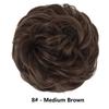 Elastici per Capelli Moda Europei e Americani - Elastici Morbidi e Spettinati per Donne, Accessori per Chignon e Parrucche, Stile Fiore a Bocciolo