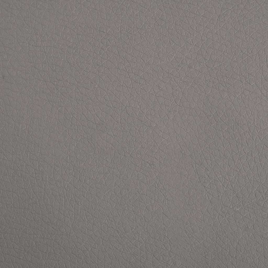 Vidaxl Sofa Dziecięca Z Podnóżkiem, Szara, 100X50X30 Cm, Ekoskóra