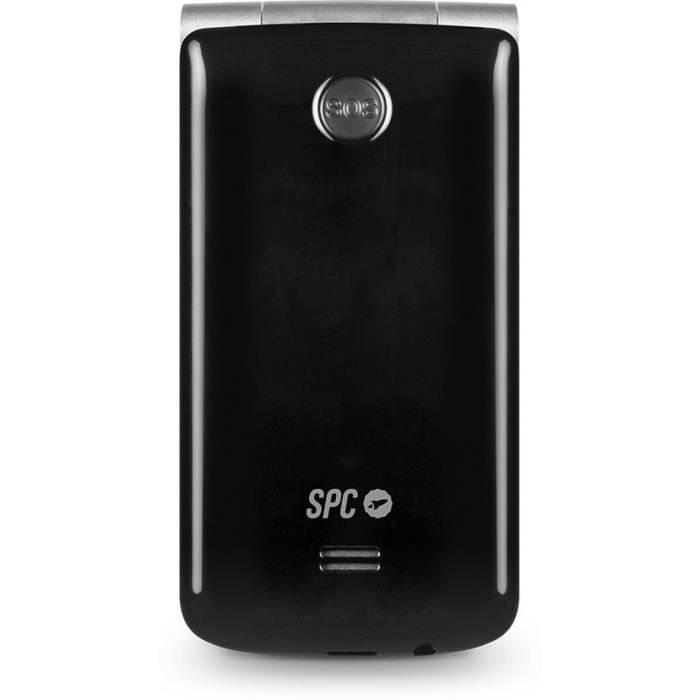 Telefon komórkowy z klapką - SPC - Prince 4G - 4G - Przycisk SOS - Duże klawisze - Czarny