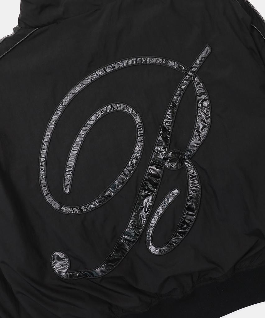 Badblood Dark Billy Nylon Track Jacket - Black