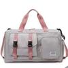 Stylish and simple large-capacity portable fitness bag storage travel shoulder travel bag dry and wet separation swimming yoga bag