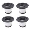 4pcs Vacuum Cleaner Replacement Filters Washable Vacuum Filter Detachable Vacuum Cleaner Filter