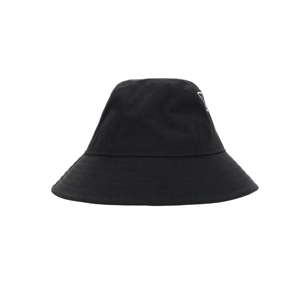 Y-3 Logo Design Cotton Fisherman Hat Unisex Hats Black IS5223BLACK