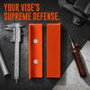 2pcs 4.5 Inch Protective Jaw Pads ABS Vise Protective Pad Universal Bench Jaw Covers  Woodworking
