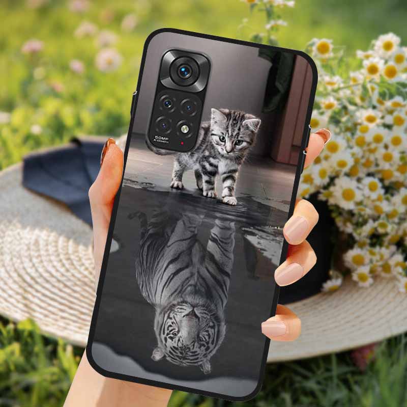 For Redmi Note 11 Cases Note 11S Soft TPU Silicone Back Covers for Xiaomi Redmi Note 11 Pro 5G Phone Case Redmi Note11S 4G Coque