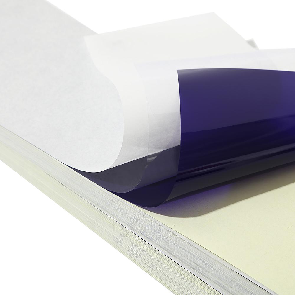 DM 100 Sheets Tattoo Stencil Paper Transfer Tattoo Paper 3.15" x 11.81" Tattoo Stencil Paper for TP31/MR3 Tattoo Thermal Printer