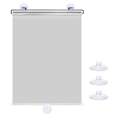 Shutters Roller Blackout Window Blinds No Drilling Black Curtains Terrace Decoration Vertical for Balcony Outdoor Curtain Roll
