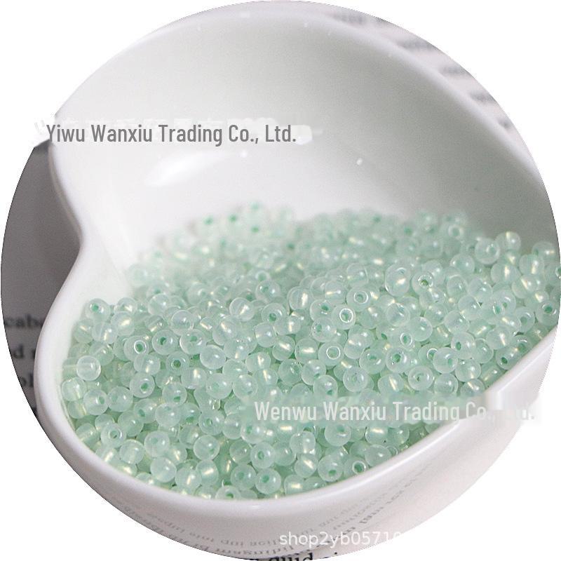 3mm Jade Glas Reisperlen für handgemachten DIY Schmuck: Armbänder, Halsketten, Ringe