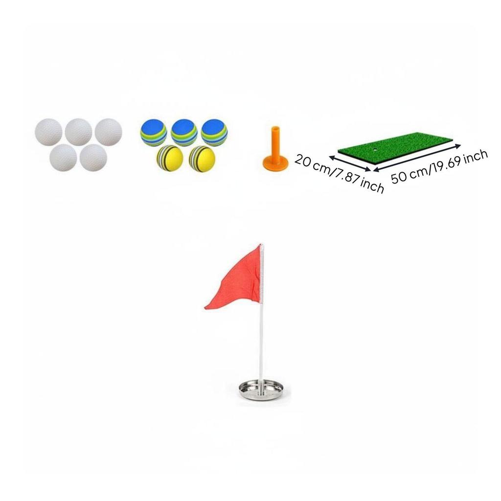 Floating Golf Green Simulated Putting Mat Portable for Backyard