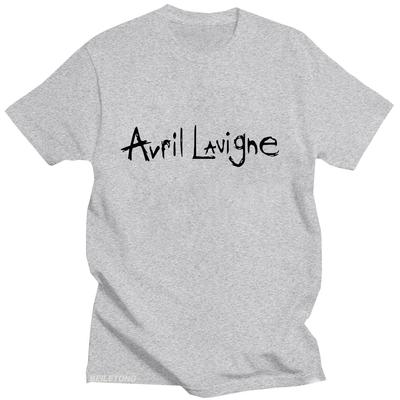 Μπλουζάκι Avril Lavigne Κοντομάνικο Γοτθικό Βαμβακερό T-shirt Funko Pop Hip Hop Ρετρό T-shirt Sudaderas Υψηλής Ποιότητας Casual Ρούχα