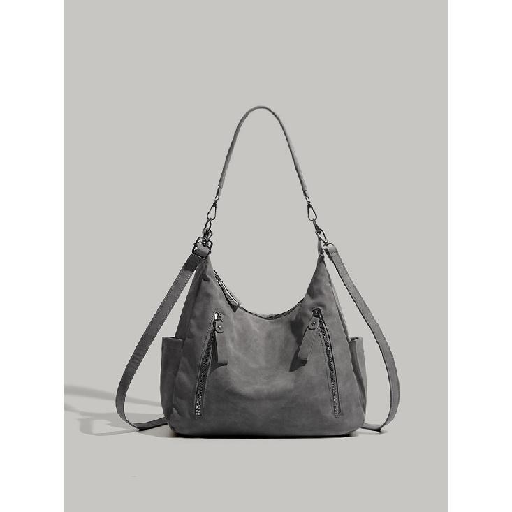 2025 New Niche Design Women's Bag, Vintage Commuter Tote Bag, Large Capacity Handbag, Fashionable Shoulder and Crossbody Bag