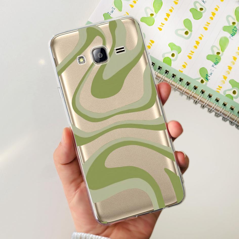 For Samsung Galaxy Grand Prime Case G530 G530H G531 G531H G531F SM-G531F Clear Cover Fashion Flower Soft TPU Silicone Phone Case