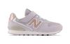 New Balance 996 Collection Comfortable Abrasion Resistant Low top Kids' Running Shoes Light Purple White YV996JH3