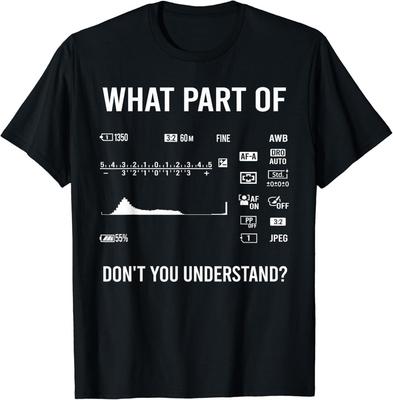 Fantastica Arte Fotografica per Uomini Donne Fotografo Fotocamera Regalo T-Shirt Unisex