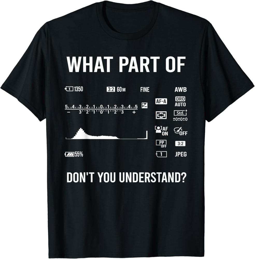 

Cool Photography Art For Men Women Camera Photographer Gift Unisex T-Shirt L