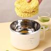 304 Stainless Steel Instant Noodle & Rice Bowl with Lid - Set of 2