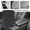 Car SUV Armrest Pad Cover Auto Center Console Box Leather Cushion Pads Universal