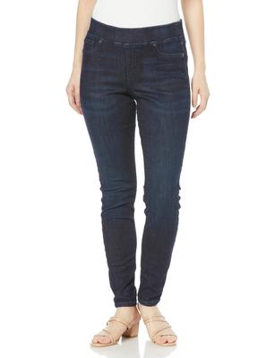 Amazon Essentials Stretch Jeggings In Dark Sizes Women's Mid-Rise Pull-On Wash, XL-2XL