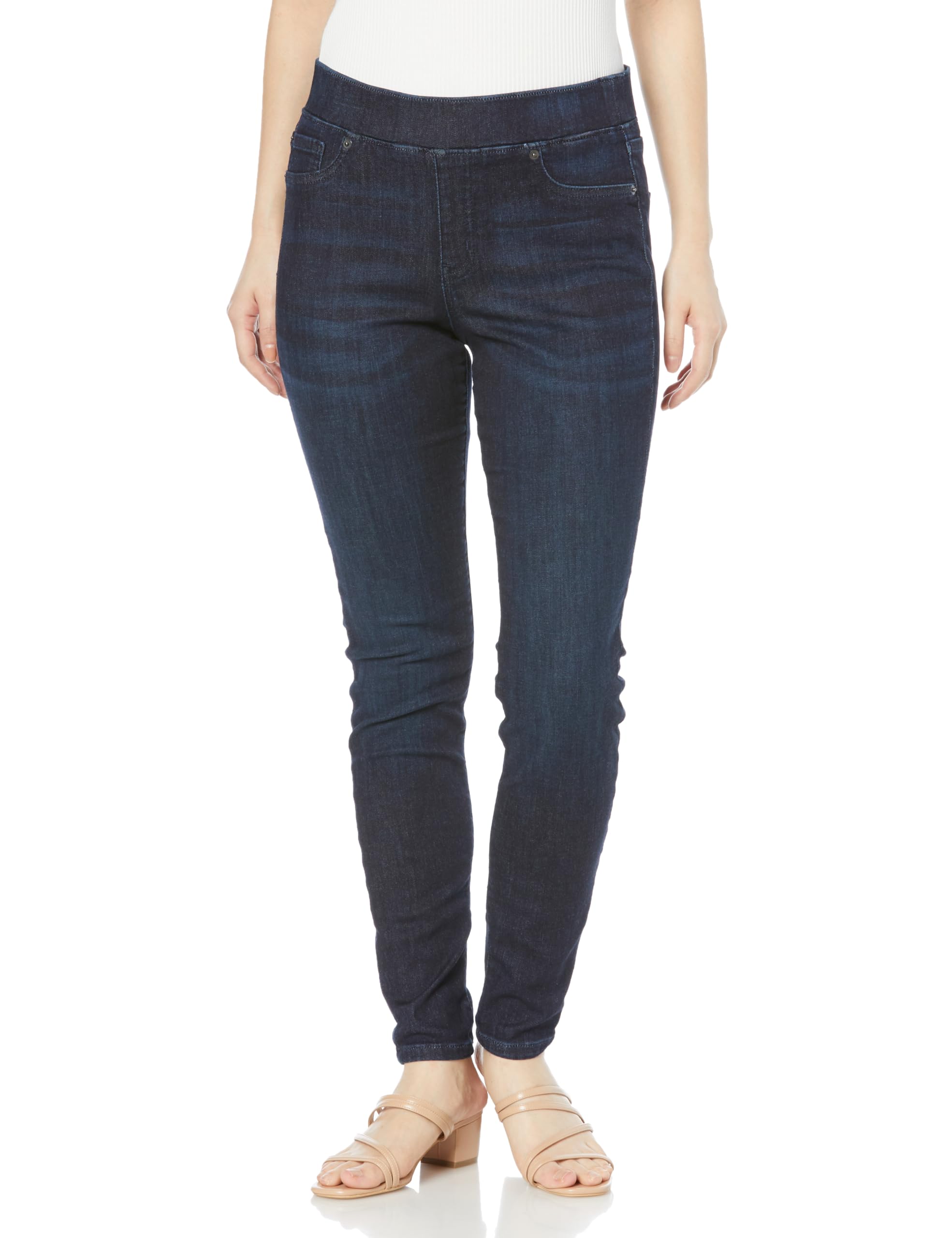 Amazon Essentials Stretch Jeggings in Dark Sizes Women s Mid-Rise Pull-On Wash, XL-2XL