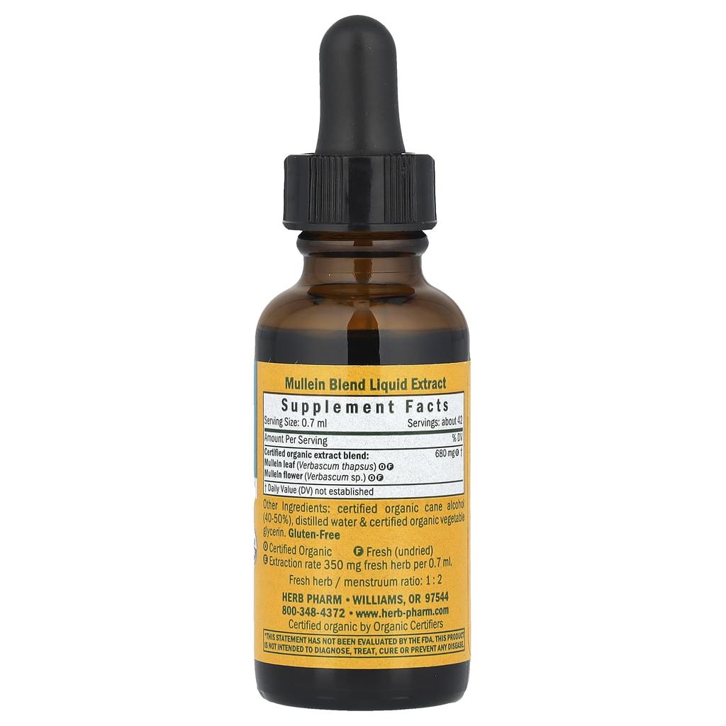 Mullein Blend, 30 mL (1 Fl Oz) (680 Mg per Serving)