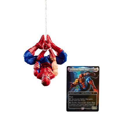 Hasbro Marvel Legends Series La Figura d'Azione da 15 cm Danneggiata in Battaglia Giocattolo Carta Collezionabile Foil Edizione Limitata G0638 Autentico "Magia"