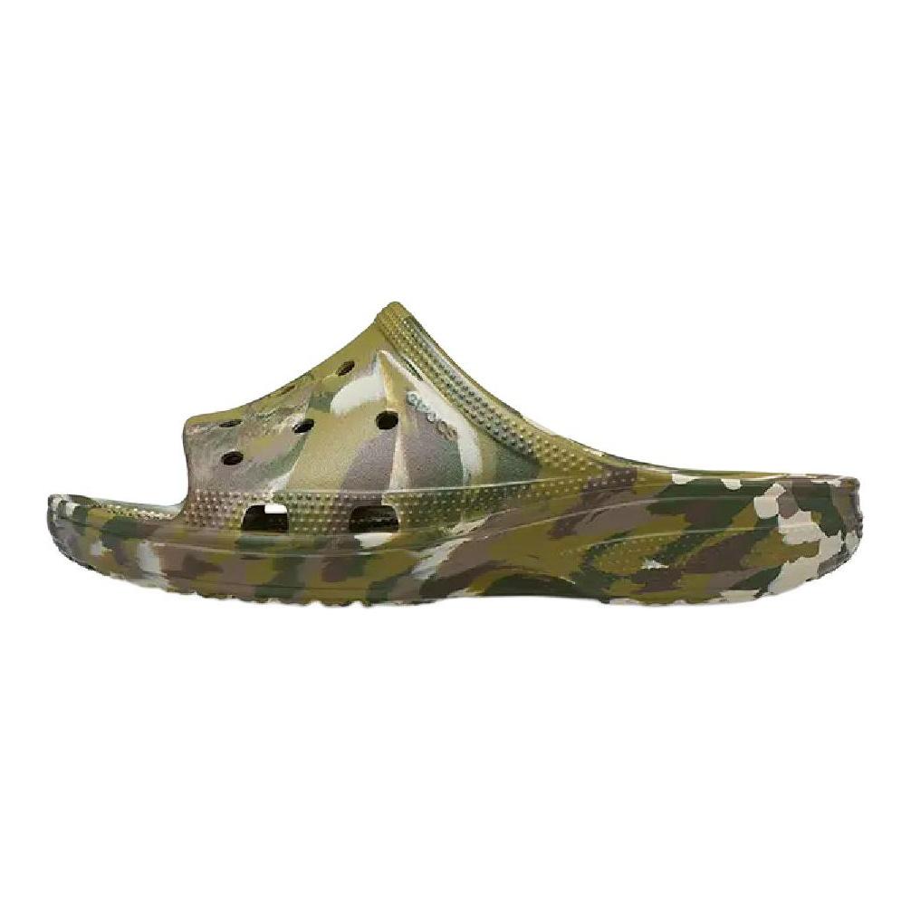 Crocs Classic Casual Retro EVA Anti-Wear Slide Sandals Men Sandals Camouflage-Green 212079-960