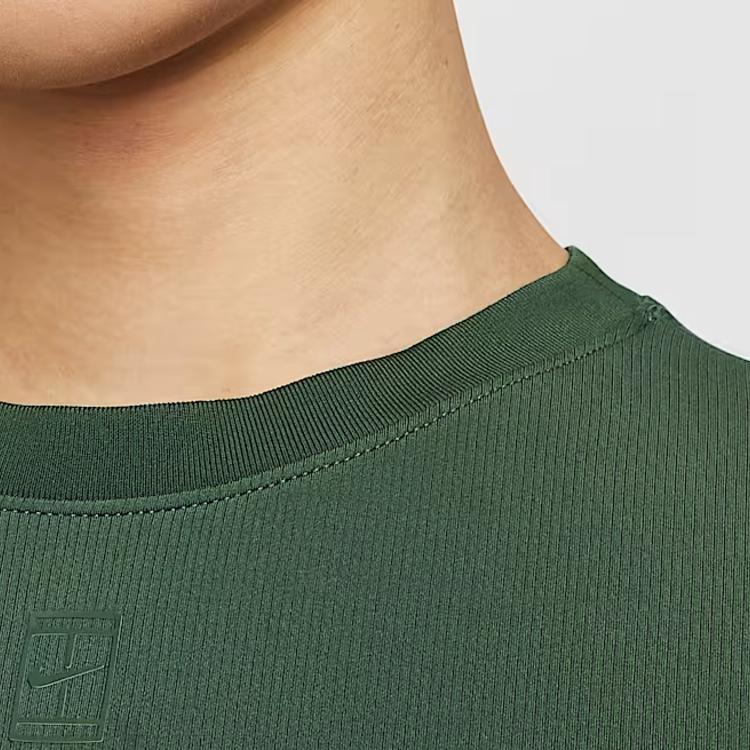 Nike Court Advantage Solid Short Sleeve Tennis Top Women Tops HQ2995-323