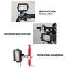 Y4UA Upgrades Handlebar Extension Bracket High Strength Metal Handlebar Expansion Simple Installation for Motorcycles