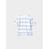 Uniqlo Camiseta de Gola Redonda Listrada de Algodão Japan Air Rhythm