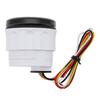 52MM Pointer Voltmeter Waterproof 7 Colors Backlight Voltage Meter 8-16V 16-32V VOLTS for 12V 24V Car Auto Boat Yacht RV Marine