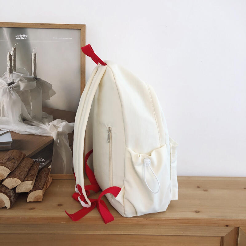 Senior High School Large Capacity Schoolbag Women's Letter Backpack