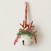 Christmas Deer Antler Design Home Decoration Pendant Wall Hanging Christmas Decorations Xmas Atmosphere 20cm