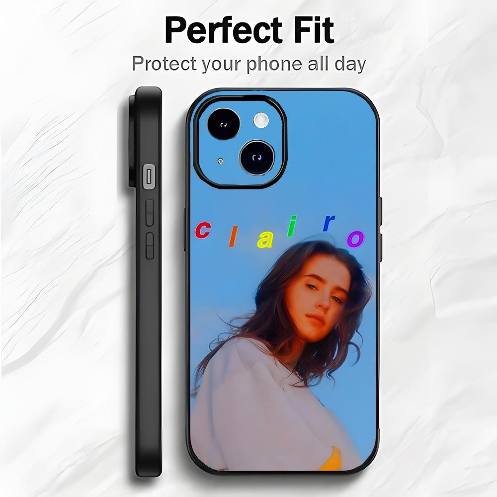Calm Beautiful Cute Singer C-Clairo Phone Case Phone Case Soft Packaging Lightweight For iPhone17 16 15 14 13ProMax