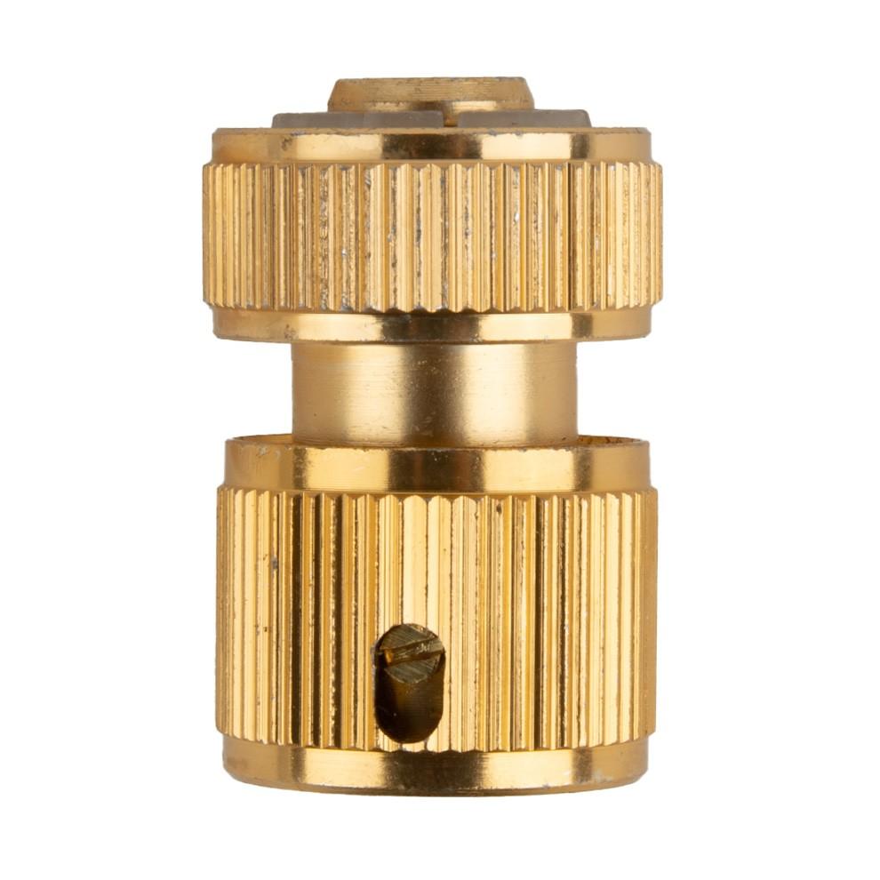 Hose Connector Garden Brass Adaptor Hose Pipe Tap Adaptor