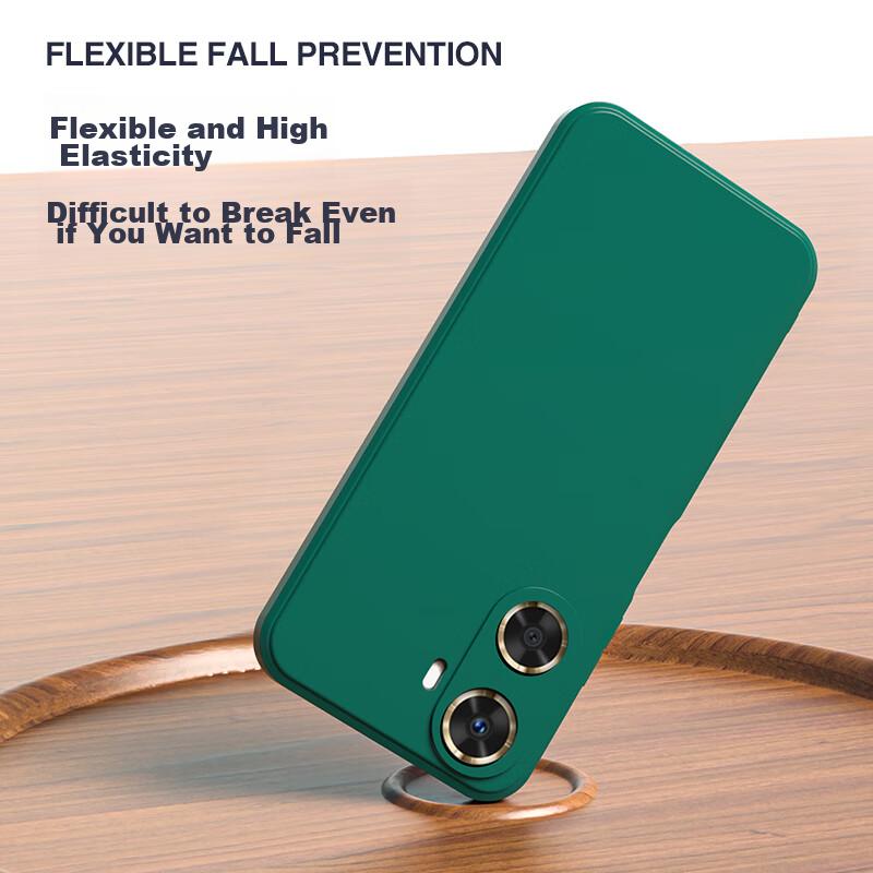 Case for Huawei Enjoy 60 Smartphone, Huawei Enjoy 60 Protective Cover, Full Lens Protection Upgraded Frosted Anti-Drop Slim Silicone Soft Case