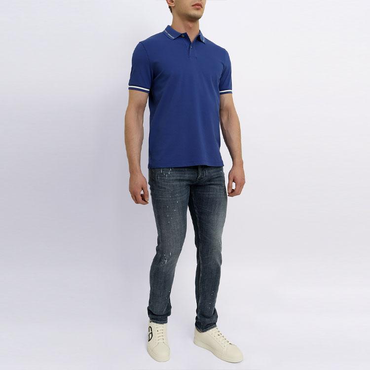 Emporio Armani SS21 Casual Short Sleeve Polo Shirt Men tops 3K1FA4-1JPTZ-09A5