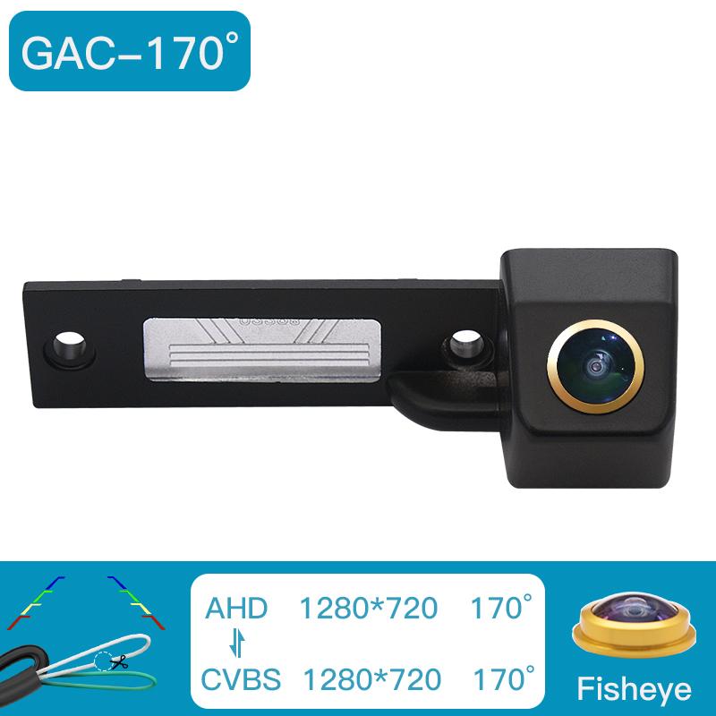 HaiSunny 170° 1080P HD AHD Rückfahrkamera für VW Transporter T5 T30 Caddy Passat B5 Touran Jetta GOLF PLUS Rückwärtsfahrendes Auto
